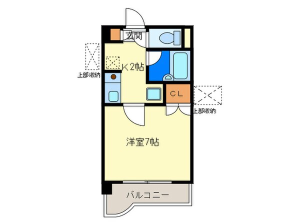 メゾンエヴァンターユの物件間取画像